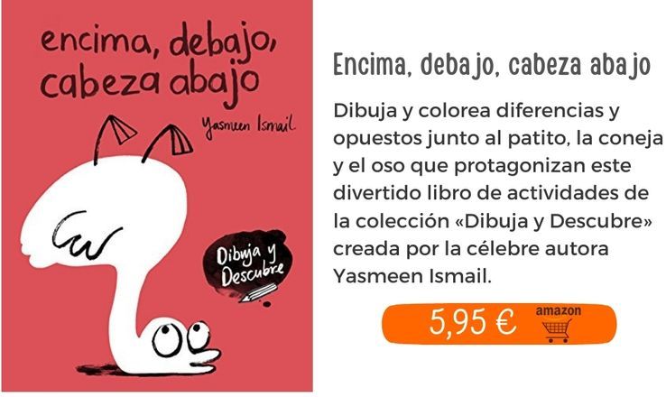 Juegos de ingenio | Encima, debajo, cabeza abajo (Dibuja y Descubre)