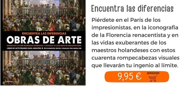 Encuentra las diferencias. Obras de arte