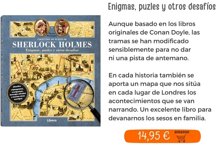 Sherlock Holmes. Enigmas, puzles y otros desafíos