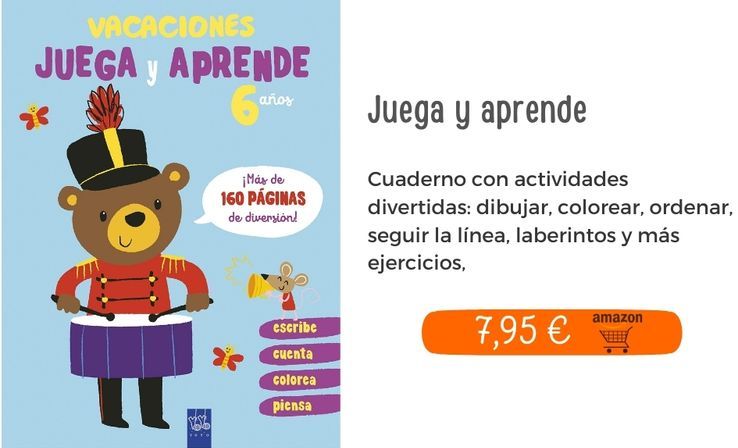Vacaciones. Juega y aprende