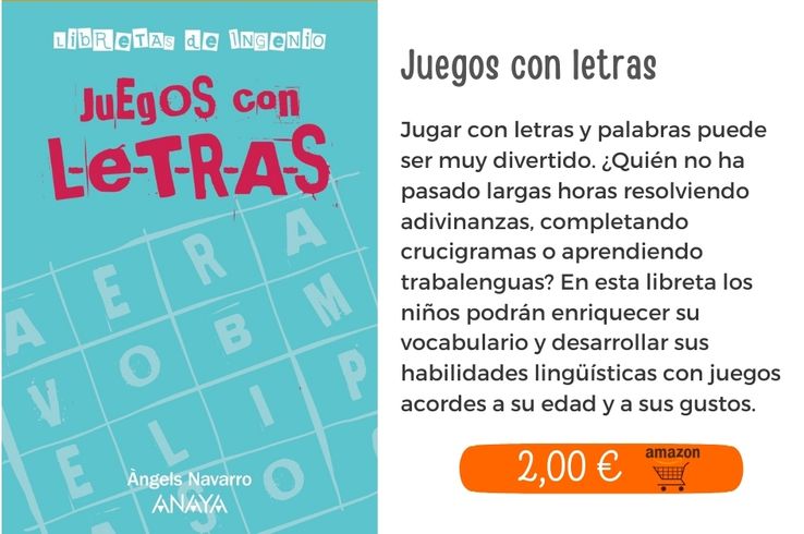Libretas de ingenio. Juegos de letras