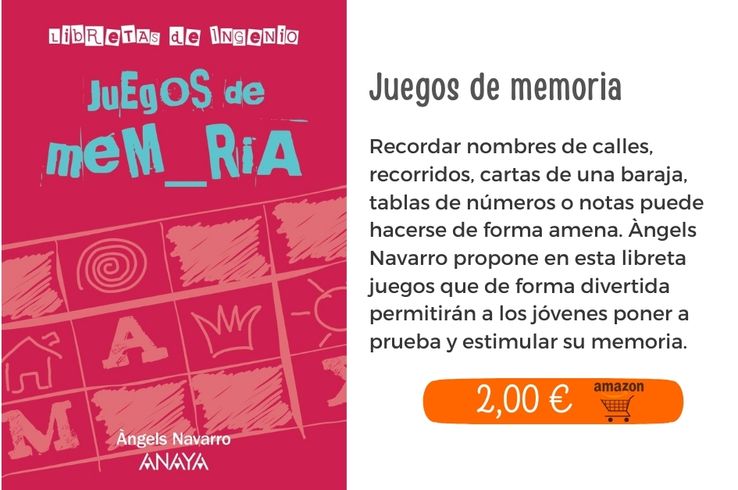 Libretas de ingenio. Juegos de memoria