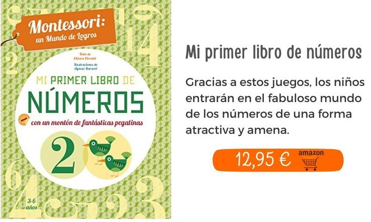 Mi primer libro de números. Montessori un mundo de logros
