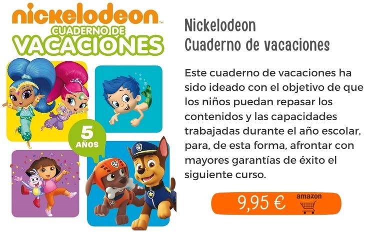 Nickelodeon. Cuaderno de vacaciones