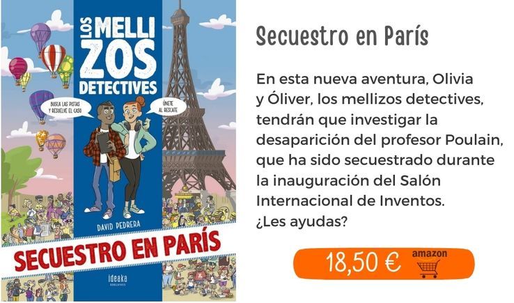 Los mellizos detectives. Secuestro en París 