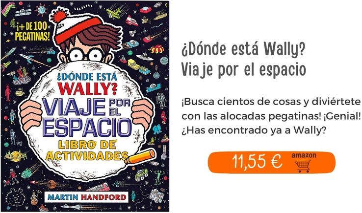 ¿Dónde está Wally? Viaje por el espacio. Libro de actividades