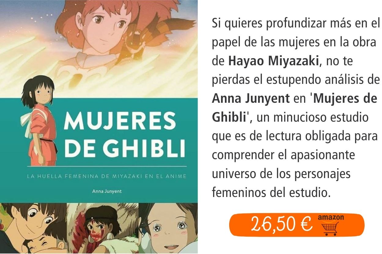 Dónde comprar libro análisis de Anna Junyent titulado 'Mujeres de Ghibli'