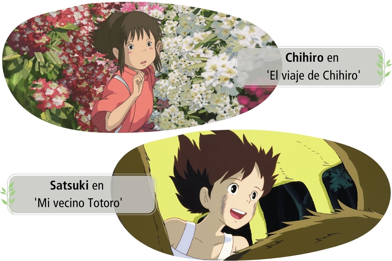 Studio Ghibli | Mejores películas: Chihiro en 'El viaje de Chihiro' y Satsuki en 'Mi vecino Totoro'