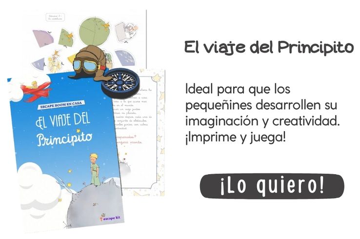 Escape room para niños imprimible en PDF gratis