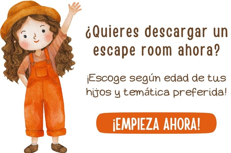 Material descargable de escape room educativo