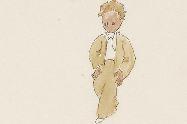 principito dibujo ilustracion original personaje sencillo