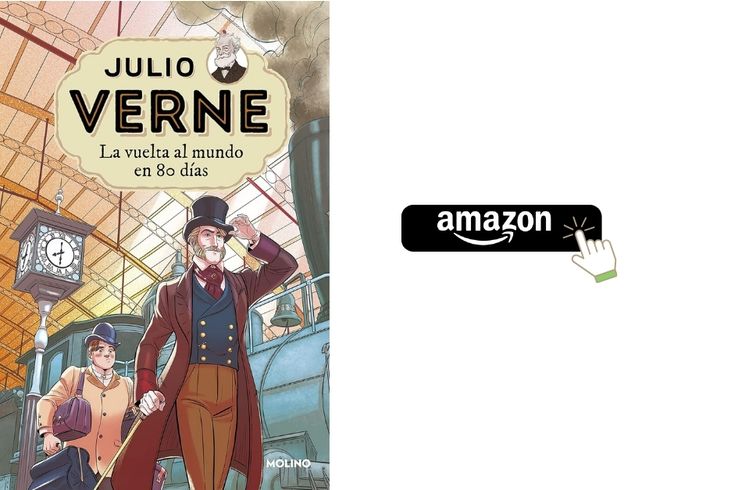 Edición de Editorial Molino de La vuelta al mundo en 80 días