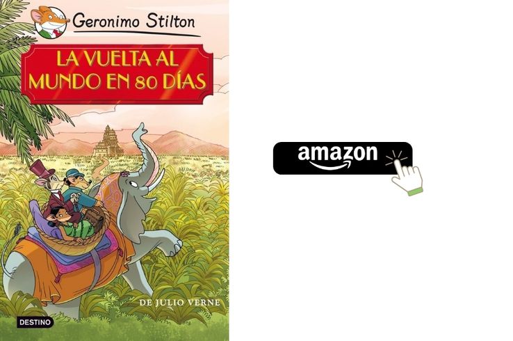 clásico de Julio Verne libremente adaptado por Geronimo Stilton