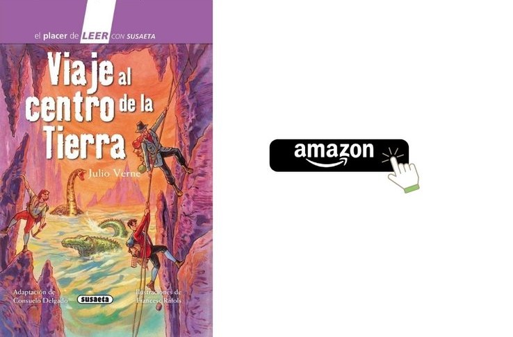 Viaje al centro de la Tierra edición para niños a partir de 12 años