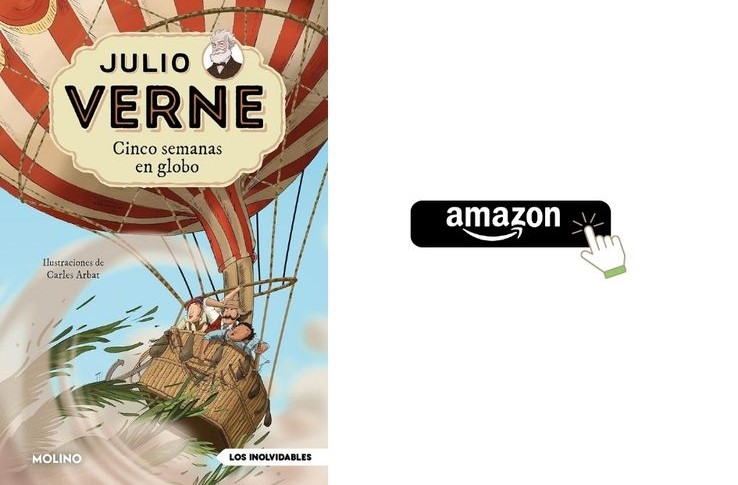 Julio Verne para niños de editorial Molino