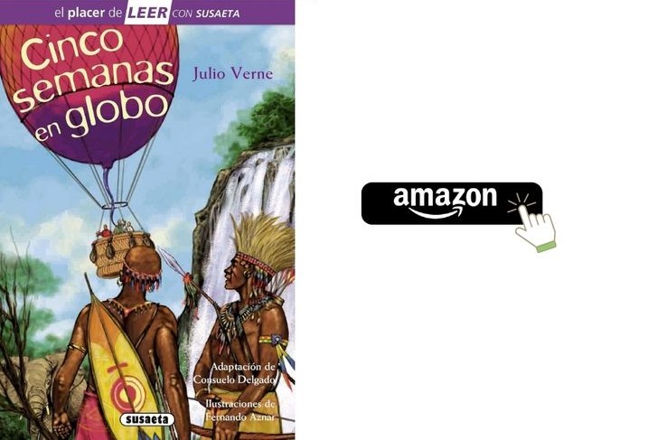 Adaptación de Consuelo Delgado de Cinco semanas en globo