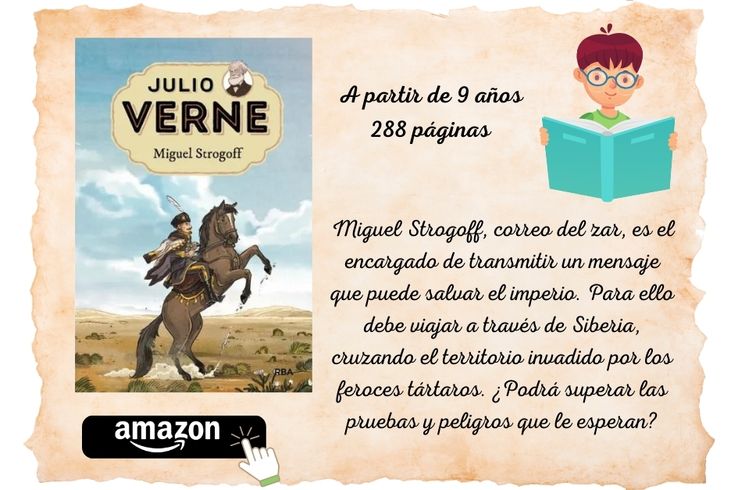 Las aventuras de Miguel Strogoff para niños