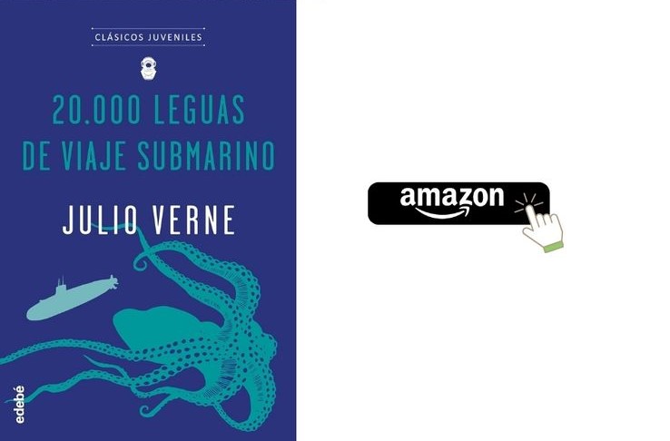 Clásicos juveniles: 20.000 leguas de viaje submarino de Julio Verne