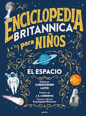 Libro infantil Enciclopedia Britannica El espacio
