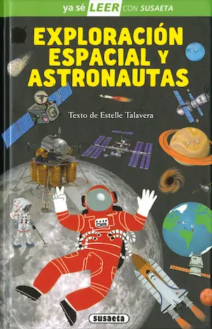 Libro infantil Exploración espacial y astronautas