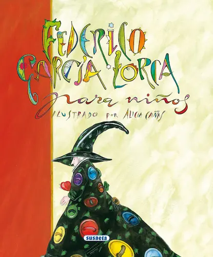 Portada del libro infantil Federico García Lorca para niños con selección de poemas ilustrados