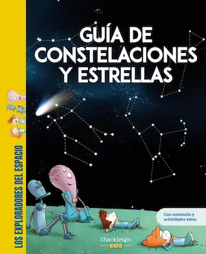 Libro infantil Guía de constelaciones y estrellas
