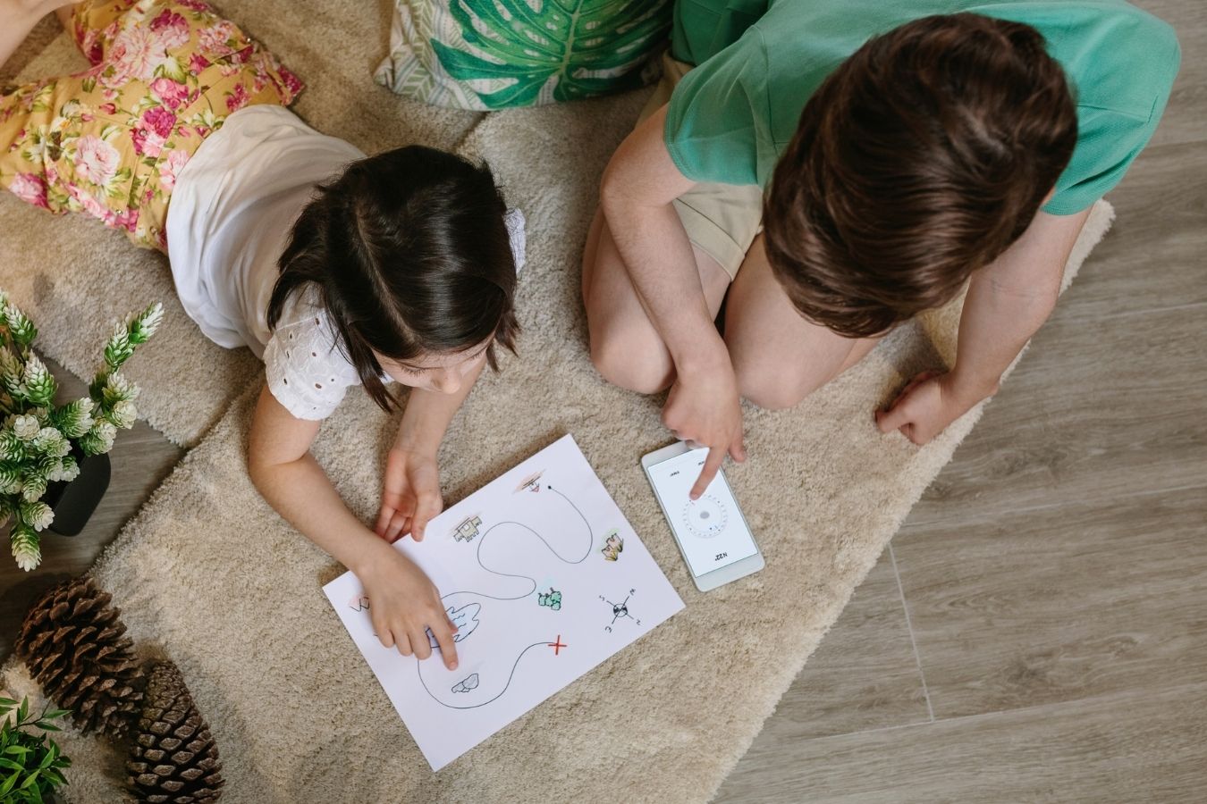 Escape room para niños en PDF imprimible jugando en casa