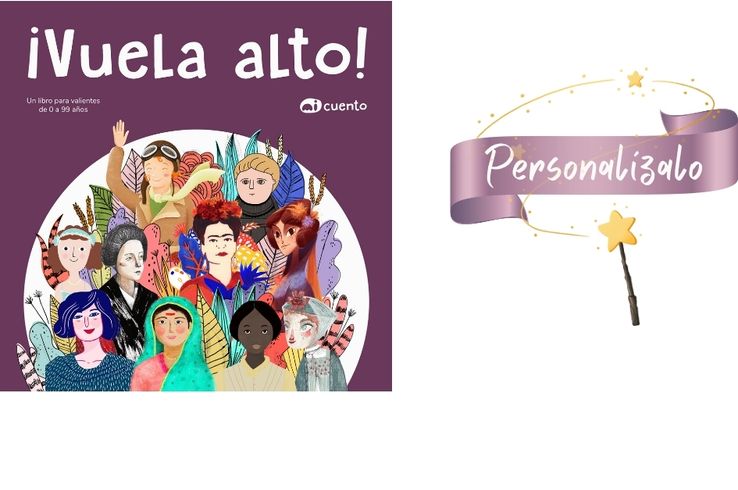 cuento personalizado con fotos para inspirar a las niñas