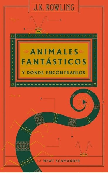 Portada del libro Animales fantásticos y dónde encontrarlos