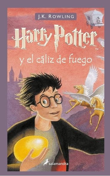 Portada del libro Harry Potter y el cáliz de fuego