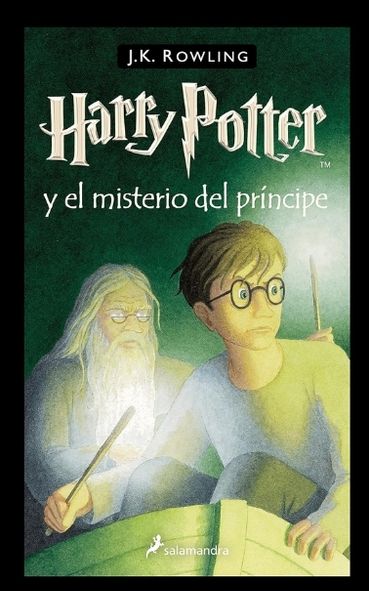 Portada del libro Harry Potter y el misterio del príncipe