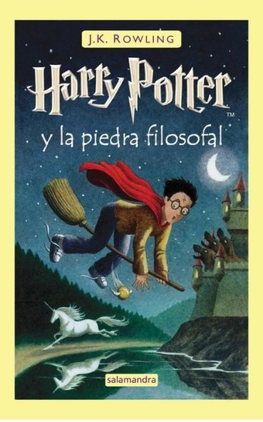 Portada del libro Harry Potter y la piedra filosofal