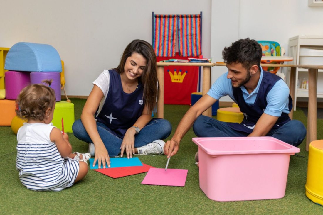 Aprendizaje cognitivo de un bebé
